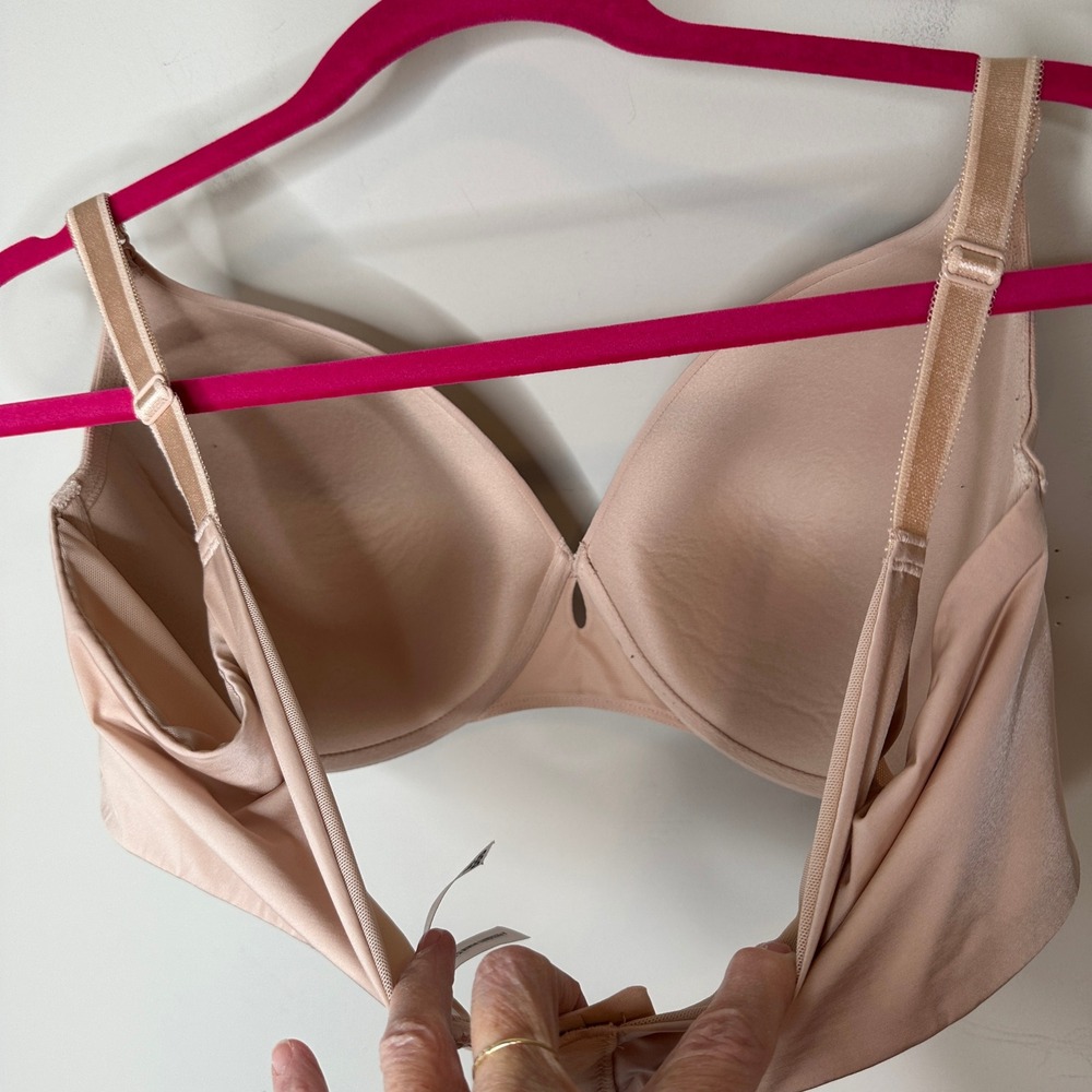 Torrid Curve 38‎ DDD Beige T-Shirt Bra 360 Back Smoothing Full Coverage - Picture 11 of 11